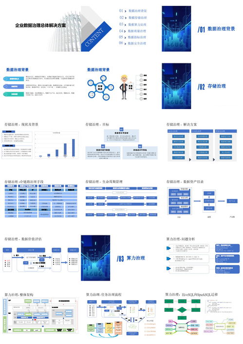 某企业数据治理总体解决方案 45页ppt